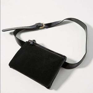 Caya Leather Convertible belt bag Anthropologie